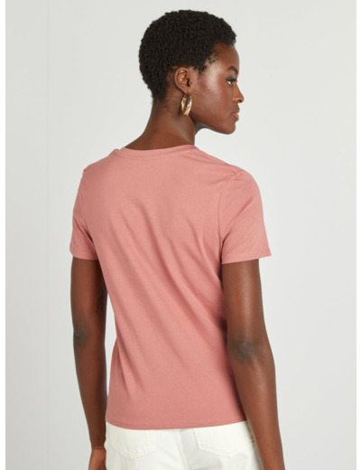 T-shirt basique - Rose