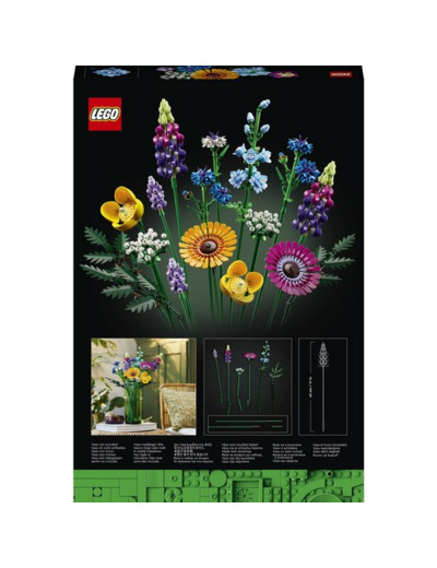 Bouquet de fleurs sauvages Lego Icons 10313