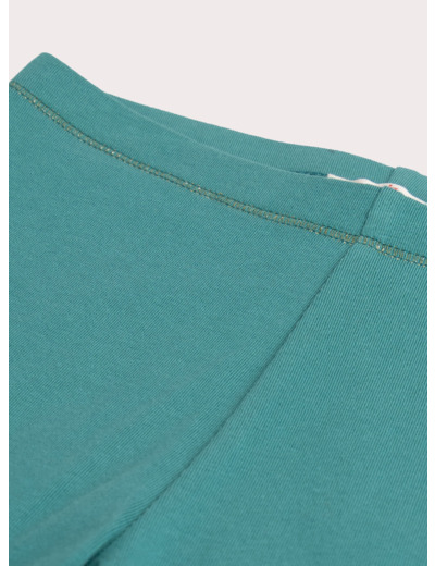 Legging turquoise pour fille