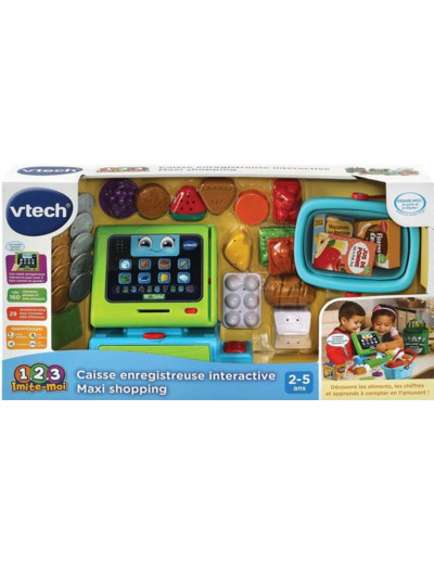 Caisse Enregistreuse Interactive Maxi Shopping Vtech