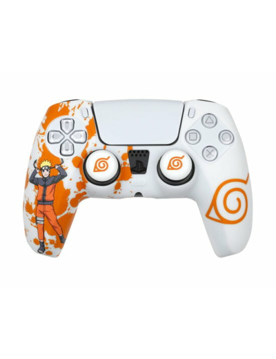 Kit De Protection En Silicone Dualsense - Naruto - Blanc