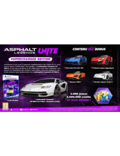 Asphalt Legends Unite Supercharged Edition