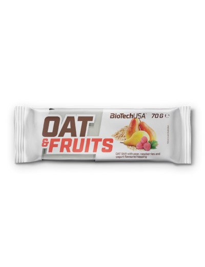 Oat&Fruit barre aux flocons d’avoine - 70 g