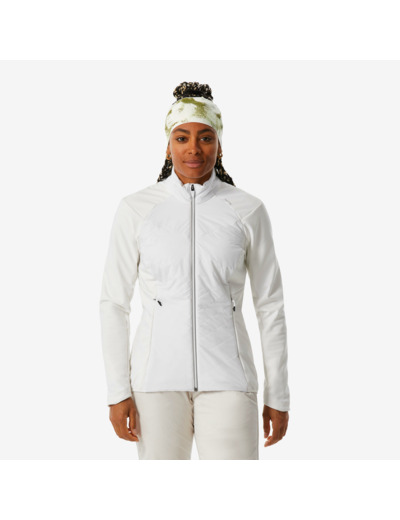 Veste de ski de fond femme - JACKET 550 - blanc