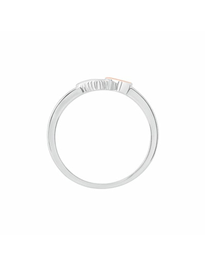 Bague CLEOR en Argent 925/1000 Bicolore