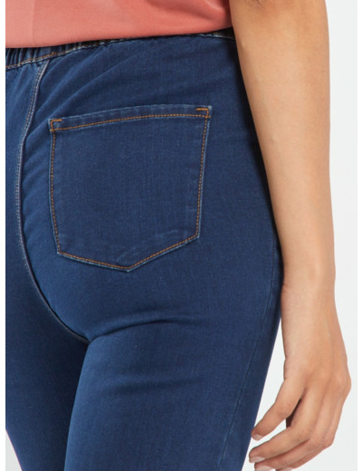 Jegging taille haute stretch - Brut