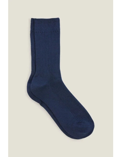 Chaussettes hautes - Bleu foncé