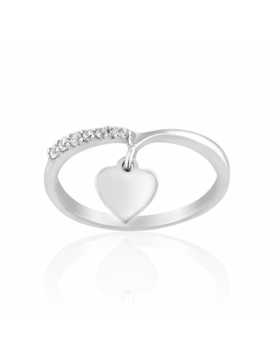 Bague CLEOR en Argent 925/1000 et Oxyde