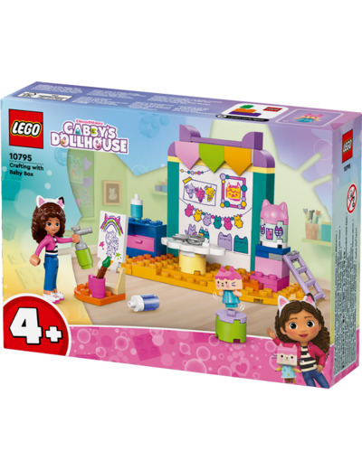 Bricolage avec Bébé Boîte Lego Gabby et la maison magique 10795