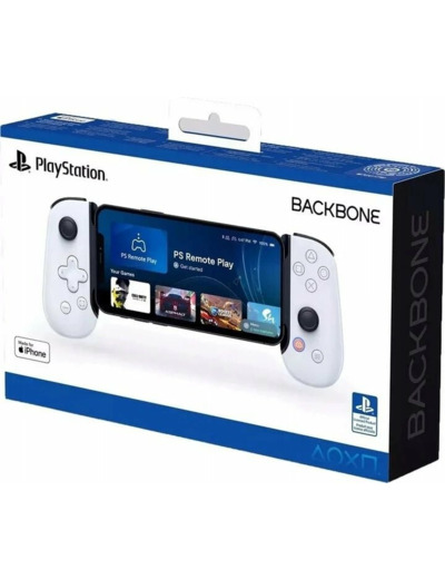 Manette Pour Iphone Backbone Blanche Ps5