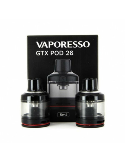 Pack de 2 cartouches GTX Pod 26 5ml Vaporesso