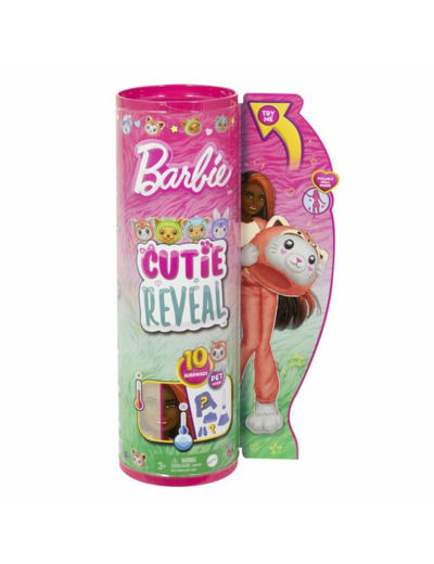 Barbie poupée cutie Reveal panda roux