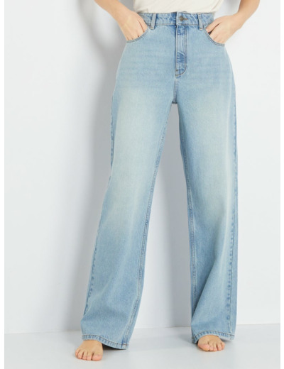 Jean wide leg - L30 - Triple stone