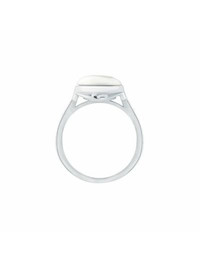 Bague CLEOR en Argent 925/1000 Blanc et Œil De Sainte Lucie