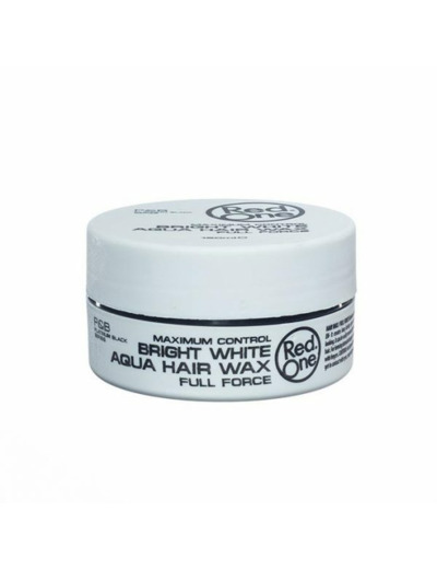 RED ONE Bright white Aqua Hair Wax