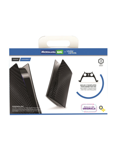 Pack Faceplate Carbon Exclu Micromania