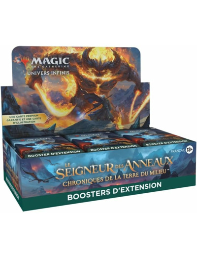 Magic The Gathering Le Seigneur des Anneaux : chroniques de la Terre du Milieu présentoir boosters d'extension (30) *FR