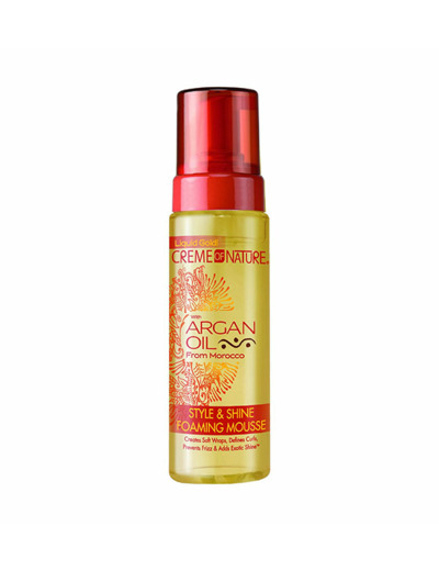 Crème of Nature Argan Oil Foam Wrap Mousse 7oz