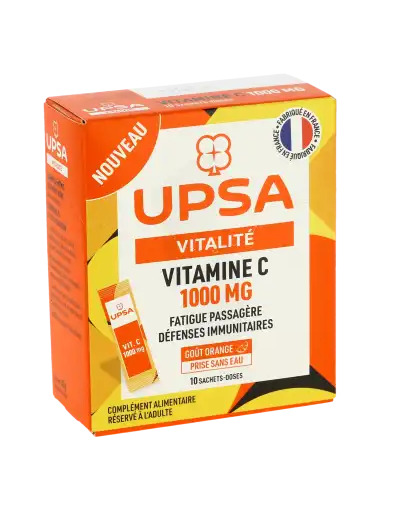 Upsa Vitamine C 1000 Poudre 10 Sachets