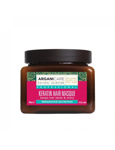 ARGANICARE KERATIN MASQUE 500ML