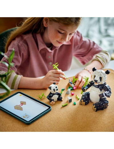 Animaux sauvages : la famille de pandas LEGO Creator 31165