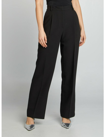 Pantalon de costume large - Noir