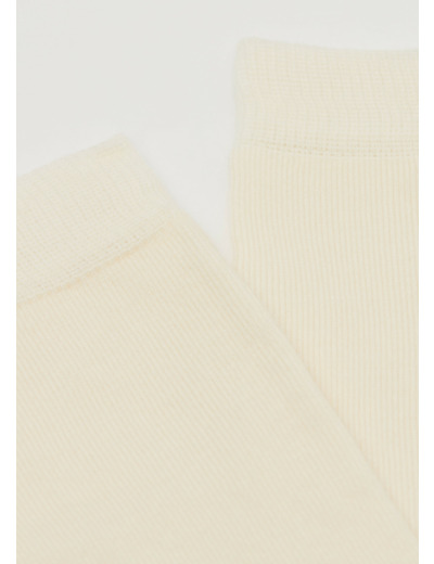 Chaussettes Longues en Laine et Coton