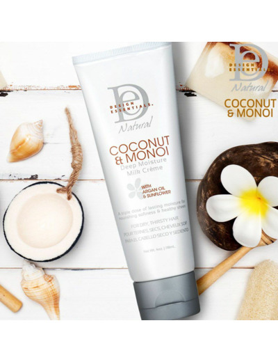 DESIGN ESSENTIALS COCONUT & MONOI – DEEP MOISTURE MILK CRÈME