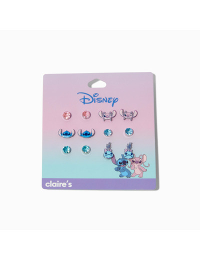 Lot de clous d'oreilles BFF en exclusivité chez Claire's Disney Stitch - Lot de 6