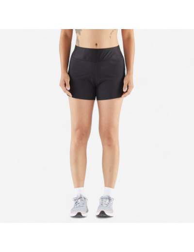 Short running Femme - KIPRUN Run 100 noir