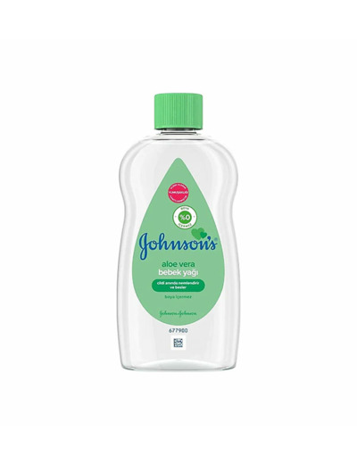 JOHNSONS BABY OIL 500ML. ALOE VERA