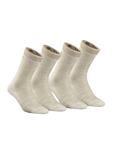 Chaussettes de randonnée chaudes, MH900 Mid non teint