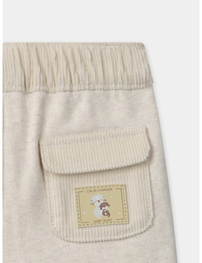 Pantalon confort visage animaux