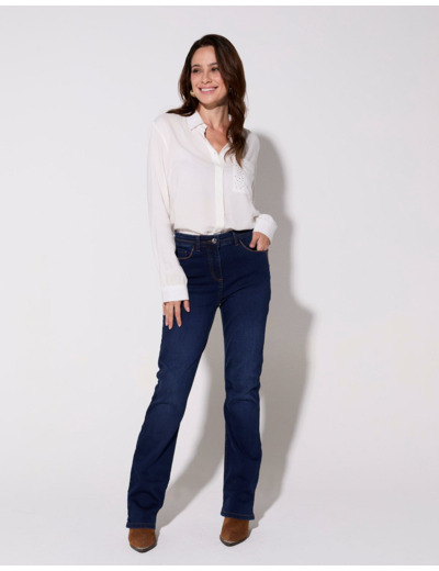 Jean long bootcut MARINE Femme