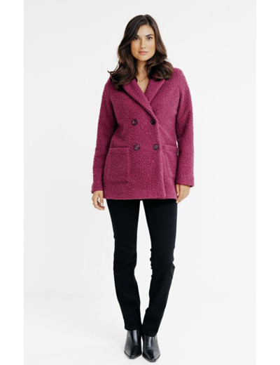 Manteau Court Col Tailleur