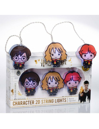 Guirlande Lumineuse Harry Potter Personnages 2d Leds 2.5 Mètres À Piles