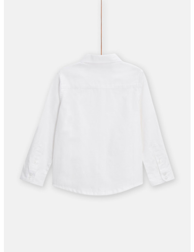 Chemise blanche pour garçon