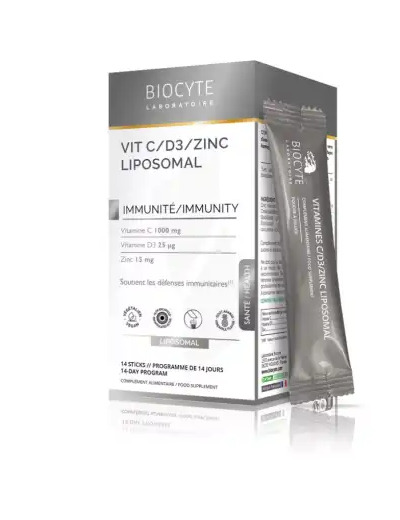 Biocyte Sante Vit C+d+zinc Stick X14