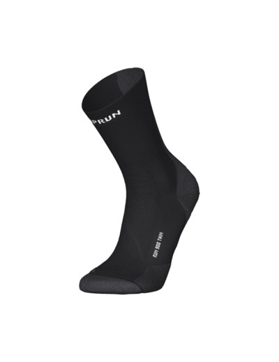 Chaussettes de running KIPRUN run900 fines mi-mollet noires