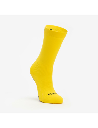 CHAUSSETTES DE FOOTBALL COURTES ADHERENTES VIRALTO II MiD JAUNE