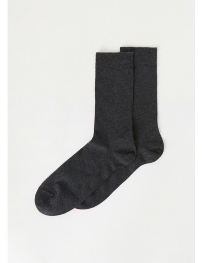 Chaussettes courtes en coton thermique pour homme