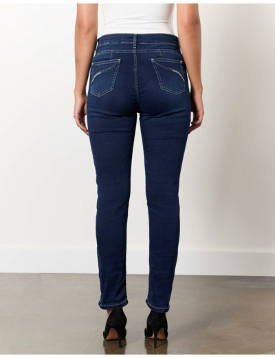 Jean 7/8 slim BLEU Femme