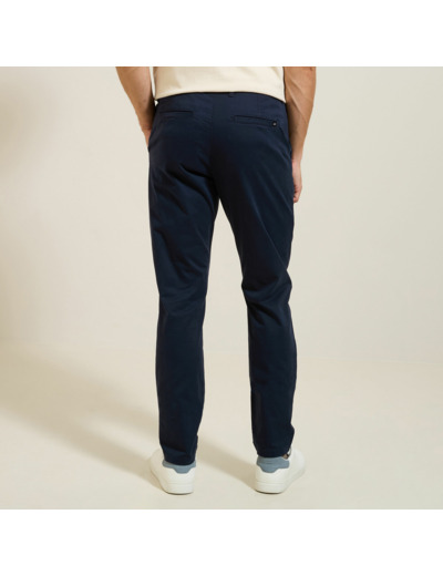 Pantalon chino slim "le parfait by JULES" - Bleu Marine