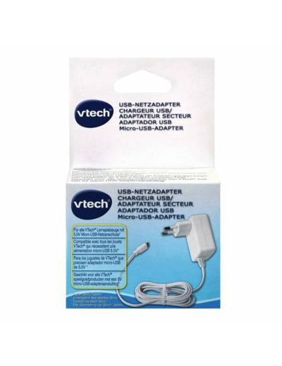 Chargeur Usb - Adaptateur Vtech Officiel