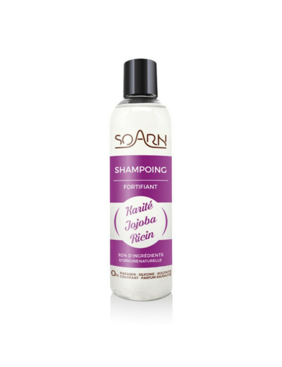 Shampoing Fortifiant Karité Jojoba Ricin Soarn