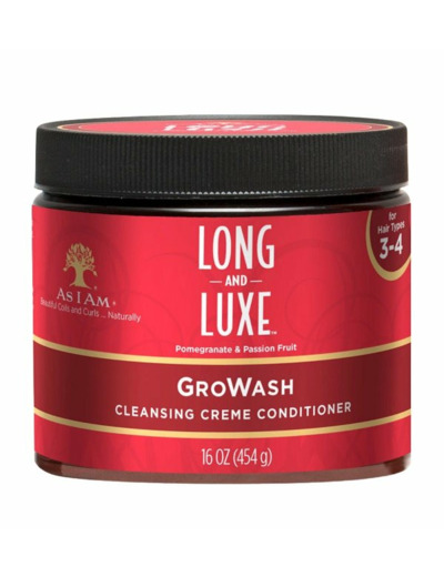 AS I AM Long and Luxe GroWash Conditioner (Crème conditionneur lavante)