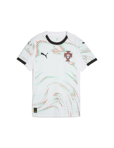 Maillot Away Portugal 2025 Femme PUMA White Black