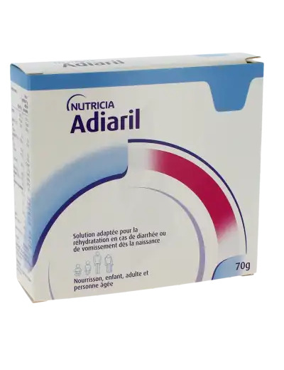 Adiaril Poudre Pour Solution Buvable De Réhydratation 10 Sachets/7g