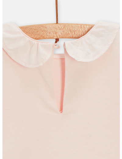 Brassière rose unie pour bébé fille