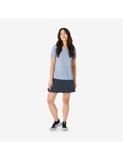 Jupe short de randonnée femme, MH500 bleu